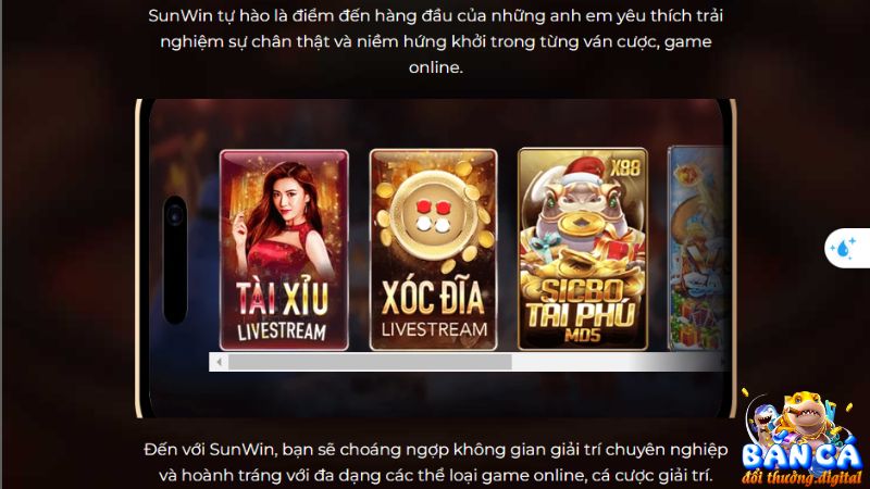 Không thể bỏ lỡ nhà cái tặng tiền miễn phí Sunwin